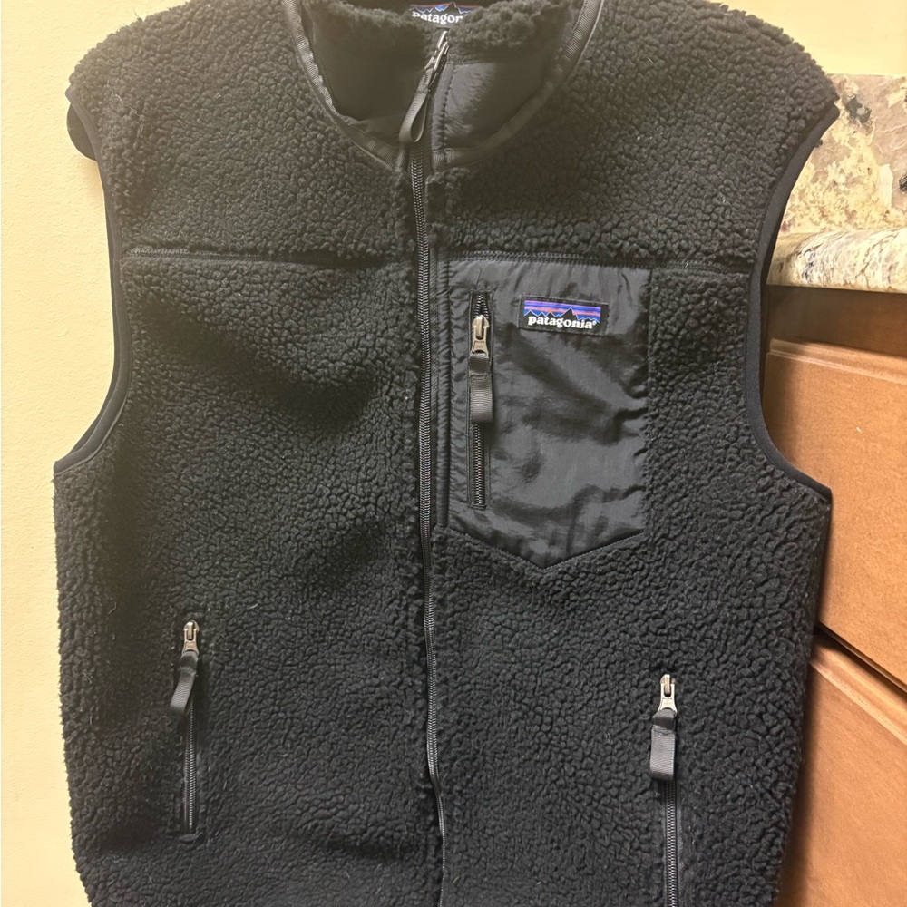 Patagonia Black Fleece Vest